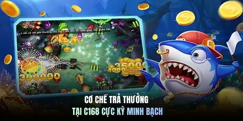  Cơ chế trả thưởng tại C168 cực kỳ minh bạch